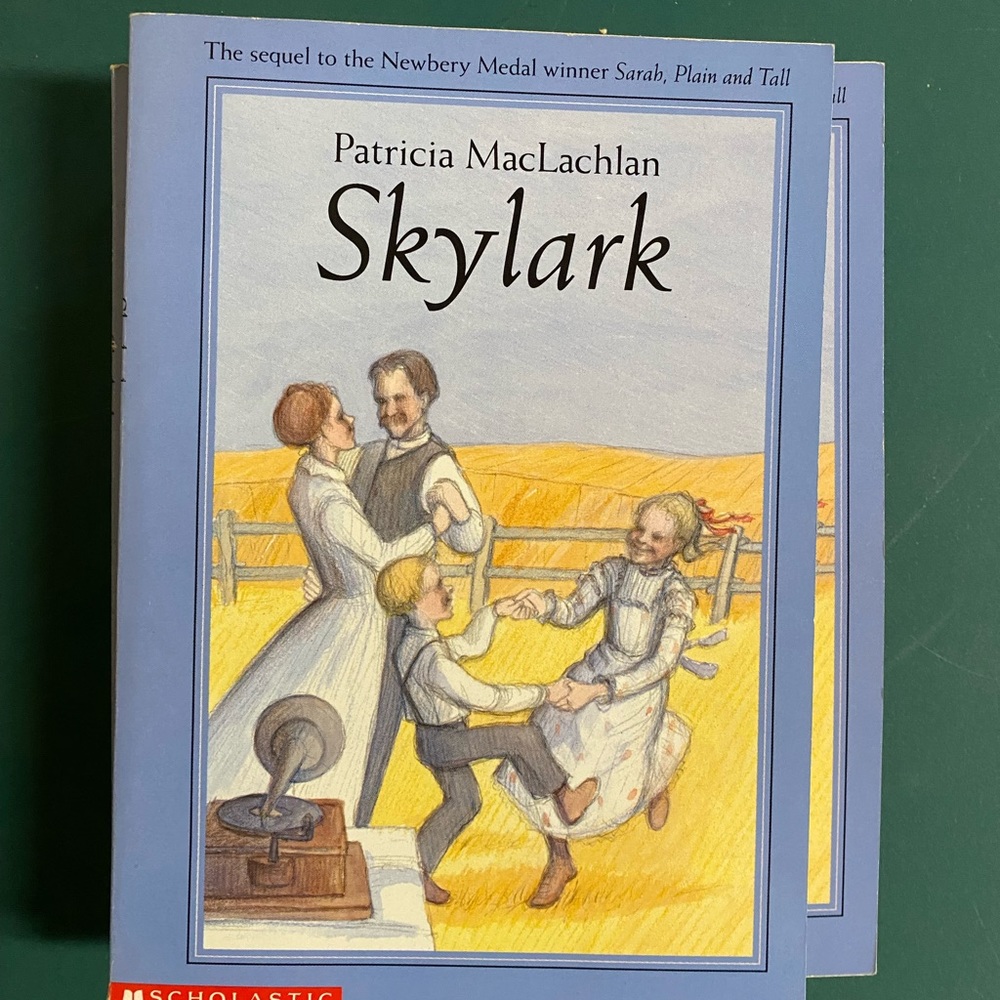 EUC set of 6 books: Skylark (sequel to Sarah, Plain and Tall)